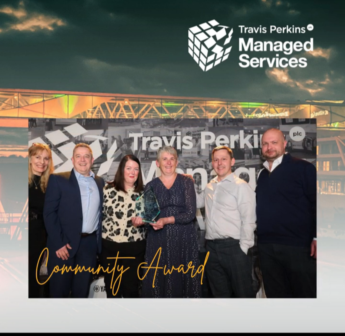 WE WON THE COMMUNITY AWARD!